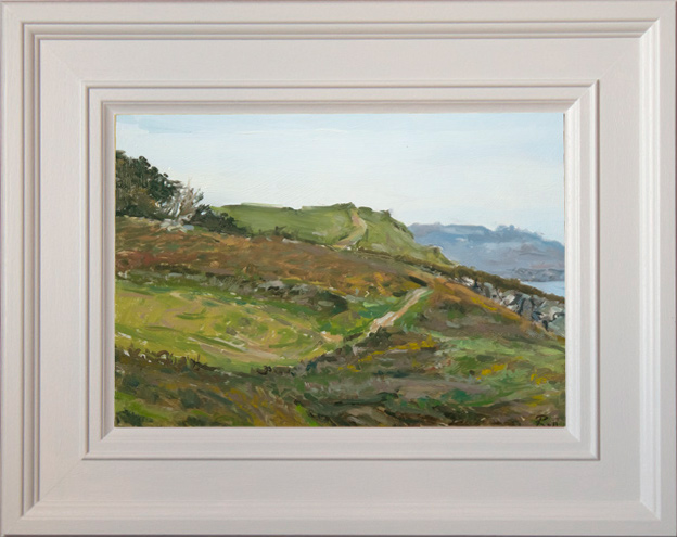 2017-01-Oil-Landscape-Sonia-Roji-In front of the isle framed