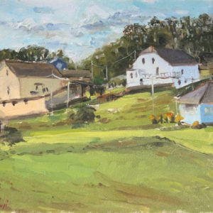 2017-02-Oil-Landscape-Sonia-Roji-Soiranas-Houses