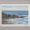 2017-10-Oil-Seascape-Sonia-Roji-Yellow Sky-framed