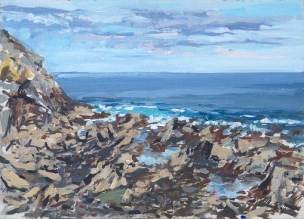 2017-15-Oil-Seascape-Sonia Roji-Low Tide