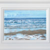 2017-17-Oil-Seascape-Sonia Roji-Afternoon Waves in Frejulfe-framed