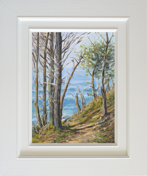 2018-69-Oil-Pines-in-front-of-the-Sea-framed