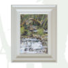 2018-76-Oil-Oneta-Waterfalls-framed-background