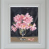 2018-90-Oil-Wild-Roses-in-Glass-Vase-framed