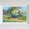 2018-121-Oil-Hawthorn-in-Bloom-framed