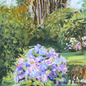 2018-131-Oil-July-Garden