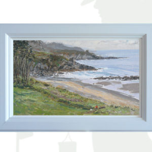 2018-75-Oil-Landscape-Breathing-Sea-in-Frejulfe-framed-background